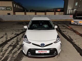 2016 Toyota Prius Alpha I (ZVW40/41) Рестайлинг, белый, 1800000 рублей, вид 4