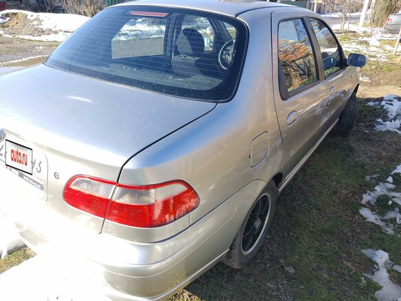 2007 Fiat Albea I Рестайлинг, серый, 350000 рублей - вид 6