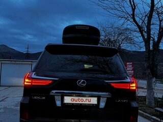 2015 Lexus LX 570 III Рестайлинг 2, чёрный, 8500000 рублей, вид 3