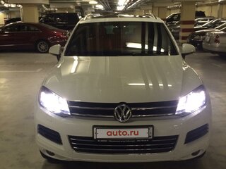 2014 Volkswagen Touareg II, белый, 2900000 рублей, вид 2