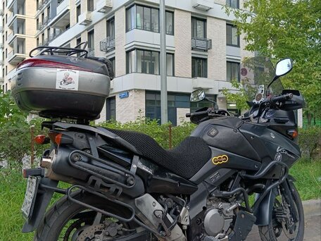 2007 Suzuki V-Strom DL 650, чёрный, 449900 рублей, вид 4