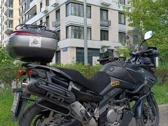 2007 Suzuki V-Strom DL 650, чёрный, 449900 рублей - вид 3