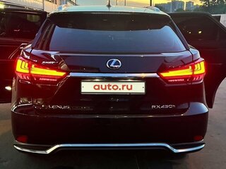 2020 Lexus RX 450h IV Рестайлинг, чёрный, 5300000 рублей, вид 3