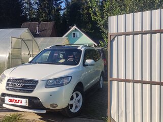 2008 Hyundai Santa Fe II, белый, 1300000 рублей, вид 3