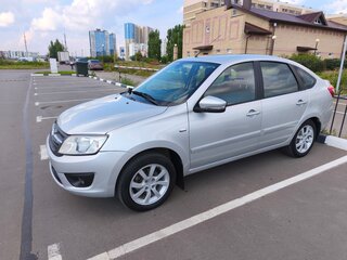 2016 Lada (ВАЗ) Granta I, белый, 665000 рублей, вид 2