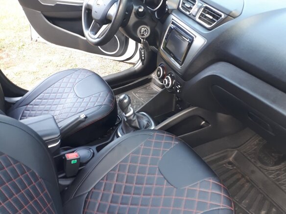 2013 Kia Rio III, белый, 970000 рублей - вид 5