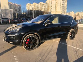 2011 Porsche Cayenne Turbo II (958), чёрный, 2700000 рублей, вид 3