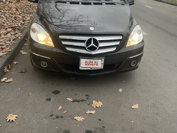 2008 Mercedes-Benz B-Класс 170 I (W245), чёрный, 550000 рублей