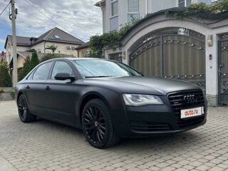 2012 Audi A8 III (D4), чёрный, 2550000 рублей, вид 4
