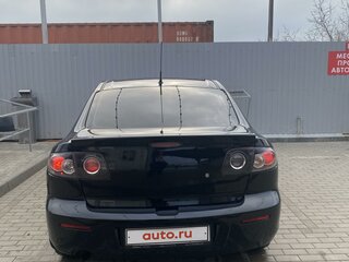 2008 Mazda 3 I (BK) Рестайлинг, чёрный, 650000 рублей, вид 4