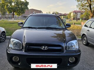 2008 Hyundai Santa Fe Classic Classic, чёрный, 950000 рублей, вид 2