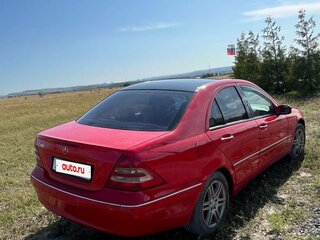 2001 Mercedes-Benz C-Класс 240 II (W203), красный, 470000 рублей, вид 5