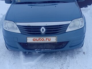 2011 Renault Logan I Рестайлинг, синий, 600000 рублей, вид 3