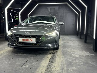 2020 Hyundai Elantra VII (CN7), серый, 3050000 рублей, вид 4