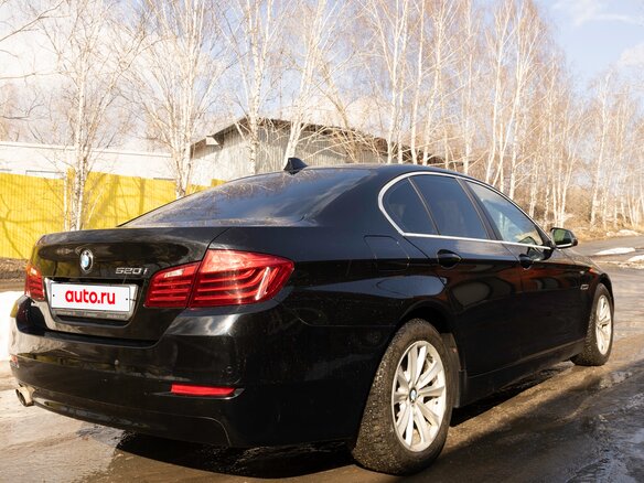 2015 BMW 5 серии 520i VI (F10/F11/F07) Рестайлинг, чёрный, 2600000 рублей - вид 5