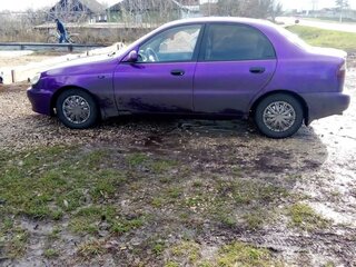 2007 ЗАЗ Sens, фиолетовый, 225000 рублей, вид 4