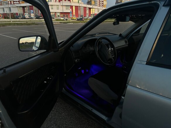 2007 Lada (ВАЗ) Priora I, голубой, 280000 рублей - вид 6