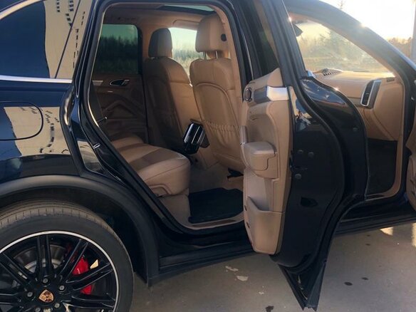 2011 Porsche Cayenne Turbo II (958), чёрный, 2700000 рублей - вид 18