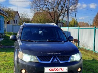 2008 Mitsubishi Outlander II, чёрный, 760000 рублей, вид 1