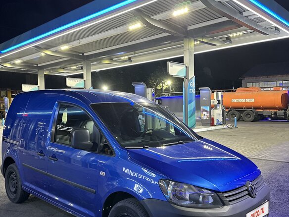 2012 Volkswagen Caddy III Рестайлинг, синий, 820000 рублей - вид 2