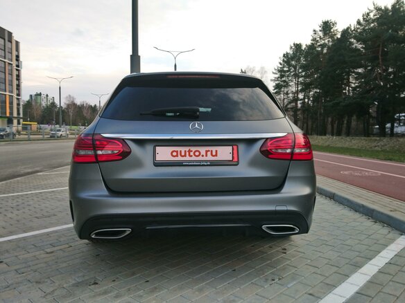 2019 Mercedes-Benz C-Класс 200 d IV (W205) Рестайлинг, серый, 2380000 рублей - вид 12