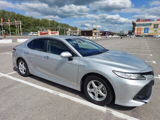 2018 Toyota Camry Japan Market VIII (XV70), серый, 2700000 рублей, вид 2