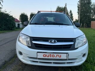 2014 Lada (ВАЗ) Granta I, белый, 450000 рублей, вид 1