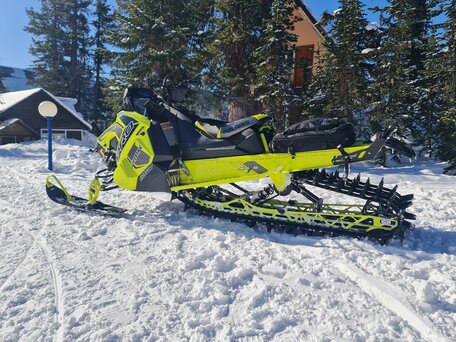 2018 Polaris 850 PRO-RMK, жёлтый, 1300000 рублей, вид 4