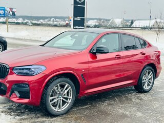 2021 BMW X4 20i II (G02), красный, 4600000 рублей, вид 4