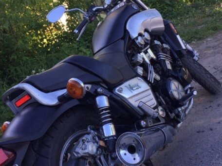 1995 Yamaha V-Max 1200, чёрный, 400000 рублей, вид 1