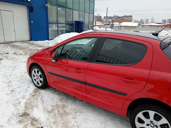 2010 Peugeot 207 I Рестайлинг, красный, 499999 рублей - вид 6