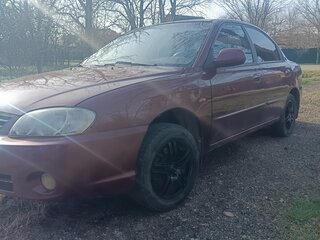 2006 Kia Spectra I Рестайлинг 2, красный, 362000 рублей, вид 2