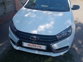 2018 Lada (ВАЗ) Vesta I, белый, 1100000 рублей, вид 1