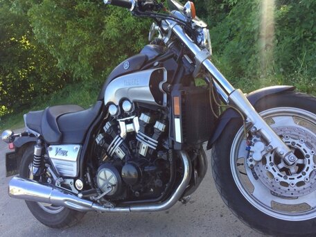 1995 Yamaha V-Max 1200, чёрный, 400000 рублей, вид 2