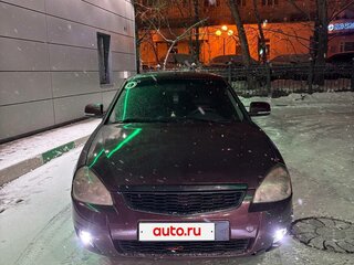 2011 Lada (ВАЗ) Priora I, пурпурный, 370000 рублей, вид 2