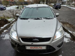 2008 Ford Focus II Рестайлинг, серебристый, 600000 рублей, вид 4