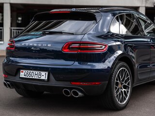 2018 Porsche Macan I, синий, 3570000 рублей, вид 4