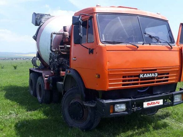 2006 КамАЗ Автобетоносмеситель, красный, 1600000 рублей - вид 6