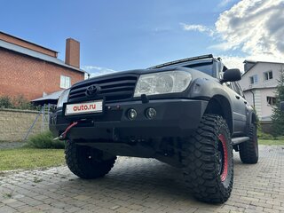 2005 Toyota Land Cruiser 100 Series Рестайлинг 2, чёрный, 5299000 рублей, вид 3