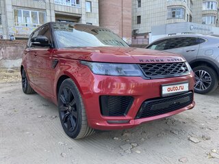 2018 Land Rover Range Rover Sport II Рестайлинг, красный, 7000000 рублей, вид 3