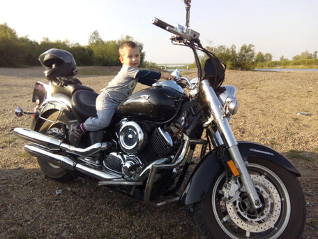2007 Yamaha XVS1100, чёрный, 600000 рублей, вид 3