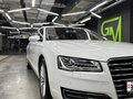 2014 Audi A8 Long III (D4) Рестайлинг, белый, 2350000 рублей - вид 4