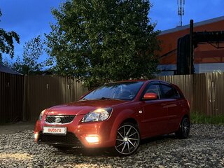 2011 Kia Rio II Рестайлинг, красный, 710000 рублей, вид 1