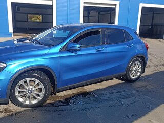 2014 Mercedes-Benz GLA 200 I (X156), голубой, 1300000 рублей, вид 3