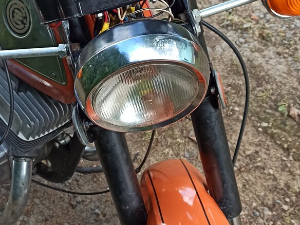 1978 CZ 350, жёлтый, 260000 рублей - вид 7