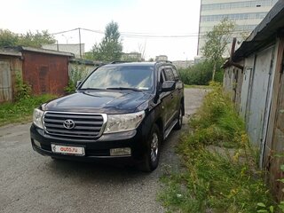 2008 Toyota Land Cruiser 200 Series, чёрный, 3500000 рублей, вид 1