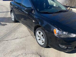 2008 Mitsubishi Lancer X, чёрный, 600000 рублей, вид 2