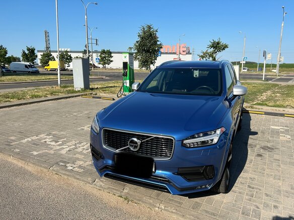 2017 Volvo XC90 II, синий, 2600000 рублей - вид 11