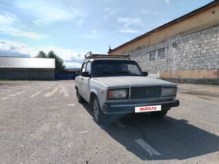 2010 Lada (ВАЗ) 2107, серебристый, 160000 рублей, вид 2