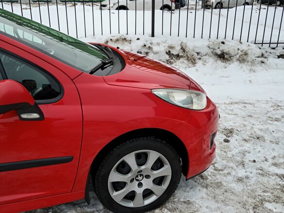 2010 Peugeot 207 I Рестайлинг, красный, 499999 рублей - вид 7